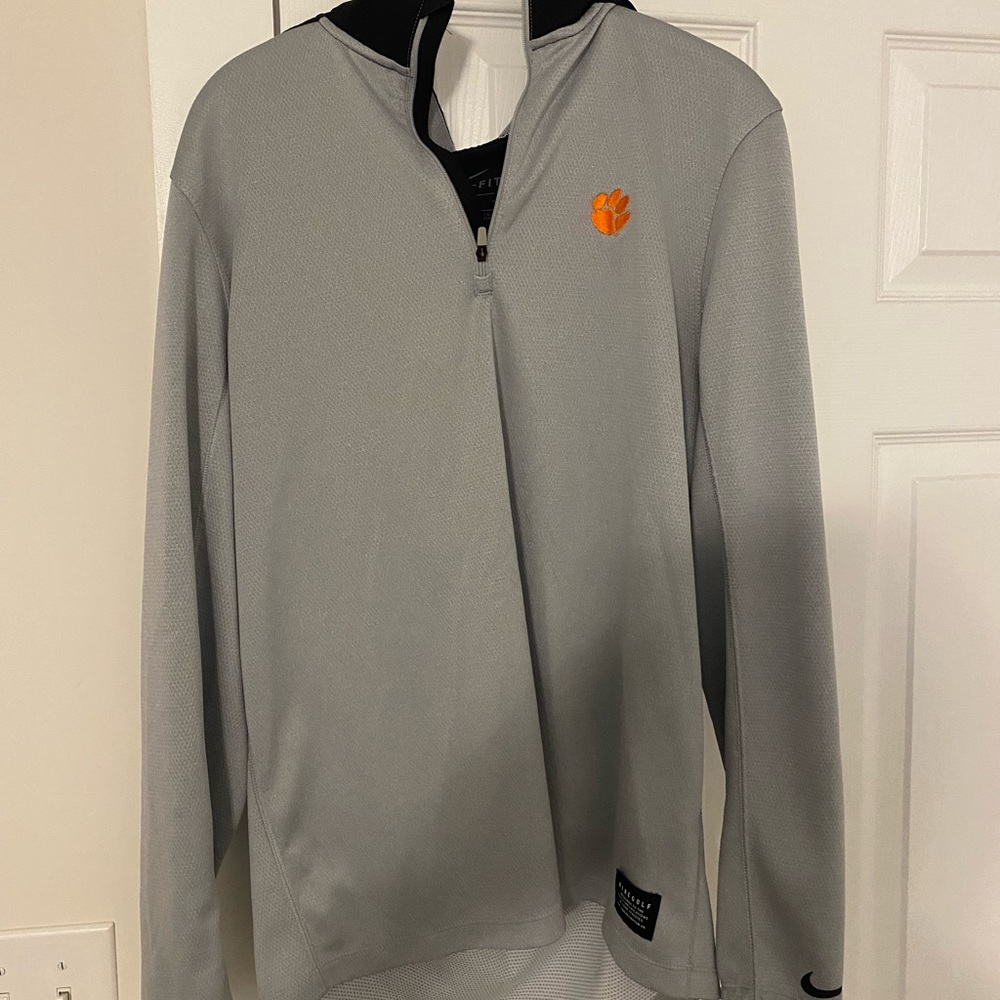 Gray Nike Quarter-Zip